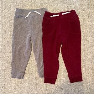 Garanimals Gray and Red Kids Joggers